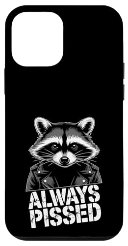 Feral Racoon Design Always Pissed Vulgärer Waschbär für Erwachsene Hülle für iPhone 12 mini von Weird Raccoon Designs