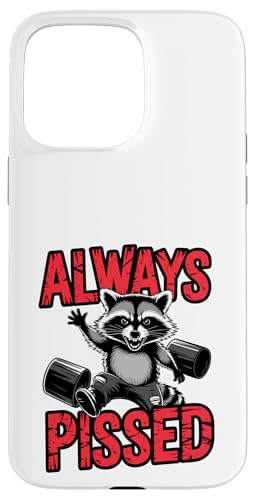 Feral Racoon Design Always Pissed Vulgärer Waschbär für Erwachsene Hülle für iPhone 15 Pro Max Feral Racoon Design Always Pissed Vulgärer Waschbär für Erwachsene Hülle für iPhone 15 Pro Max von Weird Raccoon Designs