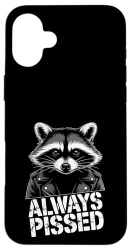Feral Racoon Design Always Pissed Vulgärer Waschbär für Erwachsene Hülle für iPhone 16 Plus Feral Racoon Design Always Pissed Vulgärer Waschbär für Erwachsene Hülle für iPhone 16 Plus von Weird Raccoon Designs
