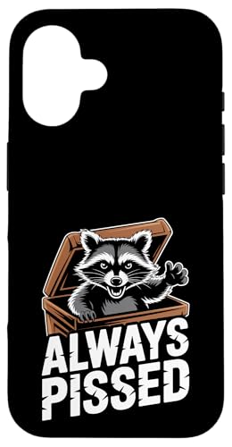 Feral Racoon Design Always Pissed Vulgärer Waschbär für Erwachsene Hülle für iPhone 16 Feral Racoon Design Always Pissed Vulgärer Waschbär für Erwachsene Hülle für iPhone 16 von Weird Raccoon Designs