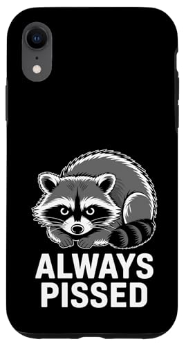 Feral Racoon Design Always Pissed Vulgärer Waschbär für Erwachsene Hülle für iPhone XR Feral Racoon Design Always Pissed Vulgärer Waschbär für Erwachsene Hülle für iPhone XR von Weird Raccoon Designs