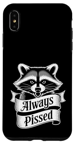 Feral Racoon Design Always Pissed Vulgärer Waschbär für Erwachsene Hülle für iPhone XS Max Feral Racoon Design Always Pissed Vulgärer Waschbär für Erwachsene Hülle für iPhone XS Max von Weird Raccoon Designs