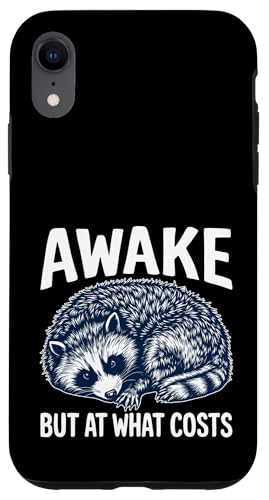 Feral Racoon Schlafender müder Waschbär Hülle für iPhone XR Feral Racoon Schlafender müder Waschbär Hülle für iPhone XR von Weird Raccoon Designs