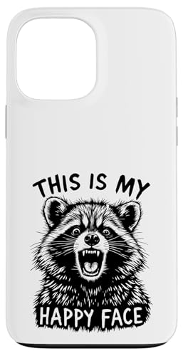 Feral This Is My Happy Face Waschbär Hülle für iPhone 13 Pro Max Feral This Is My Happy Face Waschbär Hülle für iPhone 13 Pro Max von Weird Raccoon Designs