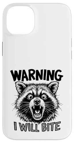 Feral Warning I WIll Bite Waschbär Hülle für iPhone 14 Plus Feral Warning I WIll Bite Waschbär Hülle für iPhone 14 Plus von Weird Raccoon Designs