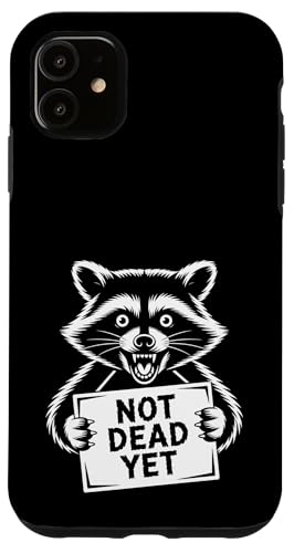 Feral Waschbär Hülle für iPhone 11 von Weird Raccoon Designs