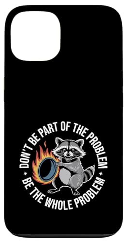 Feral Waschbär Hülle für iPhone 13 von Weird Raccoon Designs