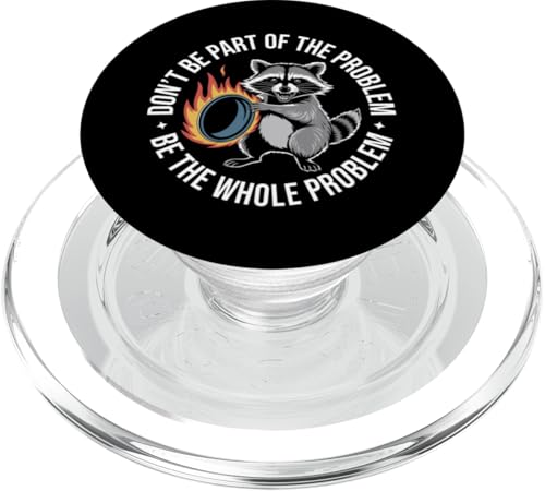Feral Waschbär PopSockets PopGrip für MagSafe Feral Waschbär PopSockets PopGrip für MagSafe von Weird Raccoon Designs