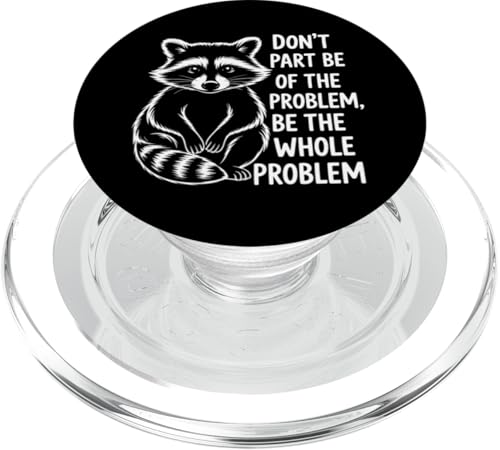 Feral Waschbär PopSockets PopGrip für MagSafe Feral Waschbär PopSockets PopGrip für MagSafe von Weird Raccoon Designs