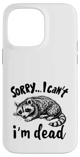 Feral Waschbär überreizt Hülle für iPhone 14 Pro Max Feral Waschbär überreizt Hülle für iPhone 14 Pro Max von Weird Raccoon Designs