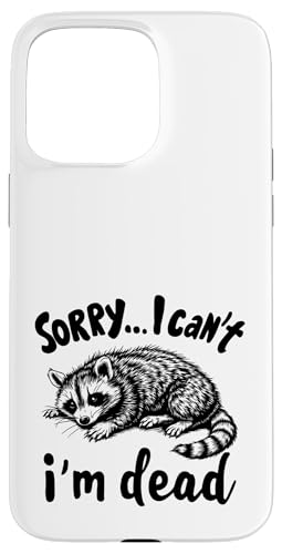 Feral Waschbär überreizt Hülle für iPhone 15 Pro Max Feral Waschbär überreizt Hülle für iPhone 15 Pro Max von Weird Raccoon Designs