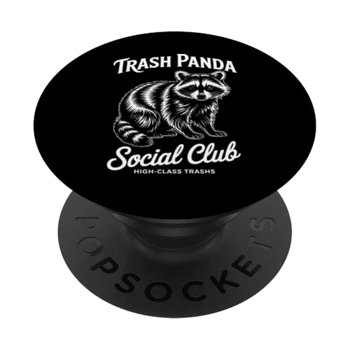 Social Club „Wilder Waschbär“ PopSockets Klebender PopGrip Social Club „Wilder Waschbär“ PopSockets Klebender PopGrip von Weird Raccoon Designs