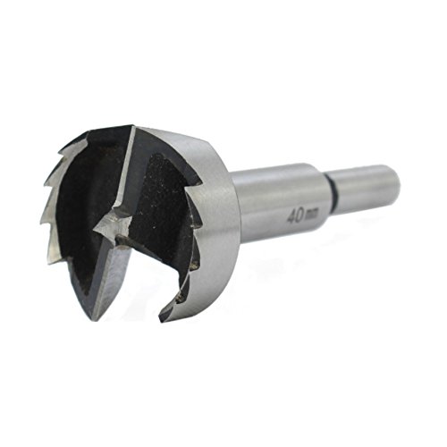 Weischer® - Forstnerbohrer gezahnt Ø 55 mm | Holzbohrer Astlochbohrer Topfbohrer | Rundschaft | Weichholz & Hartholz | stabiler & bruchfester Bohrer | Zentrierspitze für präzise Bohrung von Weischer