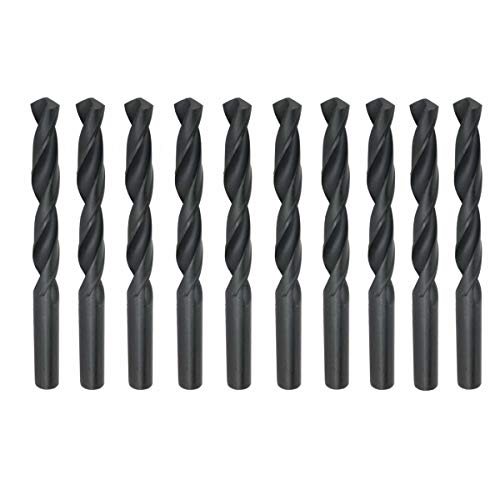 Weischer® - HSS-R Spiralbohrer Ø 6,8 mm | 10 Stück | Stahlbohrer Metallbohrer Eisenbohrer | Bohrer für Metall, Stahl, Aluminium, Eisen | stabil & bruchfest von Weischer