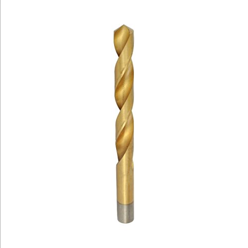 Weischer® - HSS-TiN Spiralbohrer Ø 3,5 mm | 1 Stück | Stahlbohrer Metallbohrer Eisenbohrer | Titannitrierter Bohrer für Metall, Stahl, Aluminium, Kunststoff, Holz | stabil & bruchfest von Weischer