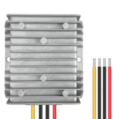 Spannungswandler DC 12V 24V bis 5V 30A 150W Stepdown Konverter 8-40V to 5V IP68 Wasserdicht Auto-Stromrichter für LED-Anzeige Nicht-Isolations Abwärtswandler Stromversorgungsmodul von Weishuo