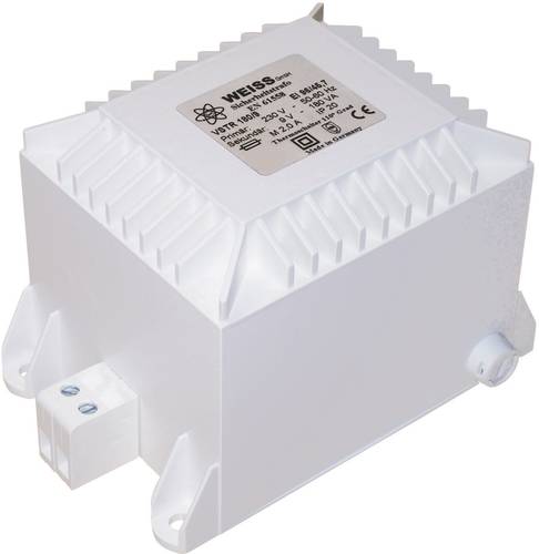 Weiss Elektrotechnik VSTR 100/12 Sicherheitstransformator 1 x 230V 1 x 12 V/AC 100 VA 8.33A von Weiss Elektrotechnik