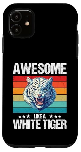 White Tiger Weiße Tiger Weißer Tiger Hülle für iPhone 11 White Tiger Weiße Tiger Weißer Tiger Hülle für iPhone 11 von Weiße Tiger Weißer Tiger Geschenk Shop