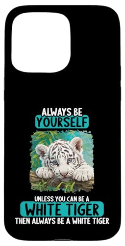 White Tiger Weiße Tiger Weißer Tiger Hülle für iPhone 15 Pro Max White Tiger Weiße Tiger Weißer Tiger Hülle für iPhone 15 Pro Max von Weiße Tiger Weißer Tiger Geschenk Shop