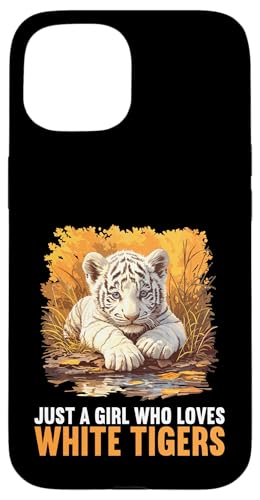 White Tiger Weiße Tiger Weißer Tiger Hülle für iPhone 15 White Tiger Weiße Tiger Weißer Tiger Hülle für iPhone 15 von Weiße Tiger Weißer Tiger Geschenk Shop