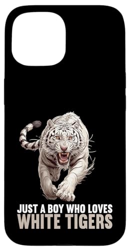White Tiger Weiße Tiger Weißer Tiger Hülle für iPhone 15 White Tiger Weiße Tiger Weißer Tiger Hülle für iPhone 15 von Weiße Tiger Weißer Tiger Geschenk Shop