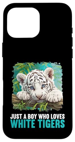 White Tiger Weiße Tiger Weißer Tiger Hülle für iPhone 16 Pro Max White Tiger Weiße Tiger Weißer Tiger Hülle für iPhone 16 Pro Max von Weiße Tiger Weißer Tiger Geschenk Shop