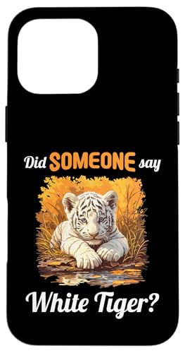 White Tiger Weiße Tiger Weißer Tiger Hülle für iPhone 16 Pro Max White Tiger Weiße Tiger Weißer Tiger Hülle für iPhone 16 Pro Max von Weiße Tiger Weißer Tiger Geschenk Shop