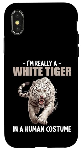 White Tiger Weiße Tiger Weißer Tiger Hülle für iPhone X/XS White Tiger Weiße Tiger Weißer Tiger Hülle für iPhone X/XS von Weiße Tiger Weißer Tiger Geschenk Shop