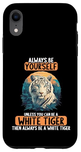 White Tiger Weiße Tiger Weißer Tiger Hülle für iPhone XR White Tiger Weiße Tiger Weißer Tiger Hülle für iPhone XR von Weiße Tiger Weißer Tiger Geschenk Shop