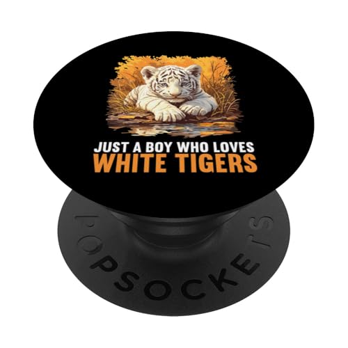 White Tiger Weiße Tiger Weißer Tiger PopSockets Klebender PopGrip White Tiger Weiße Tiger Weißer Tiger PopSockets Klebender PopGrip von Weiße Tiger Weißer Tiger Geschenk Shop