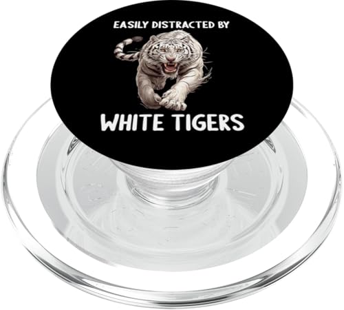 White Tiger Weiße Tiger Weißer Tiger PopSockets PopGrip für MagSafe White Tiger Weiße Tiger Weißer Tiger PopSockets PopGrip für MagSafe von Weiße Tiger Weißer Tiger Geschenk Shop