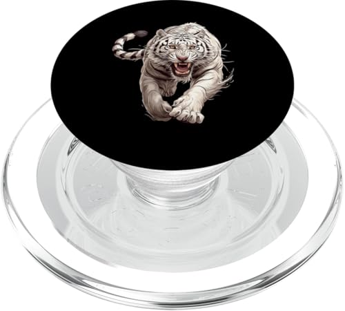 White Tiger Weiße Tiger Weißer Tiger PopSockets PopGrip für MagSafe White Tiger Weiße Tiger Weißer Tiger PopSockets PopGrip für MagSafe von Weiße Tiger Weißer Tiger Geschenk Shop