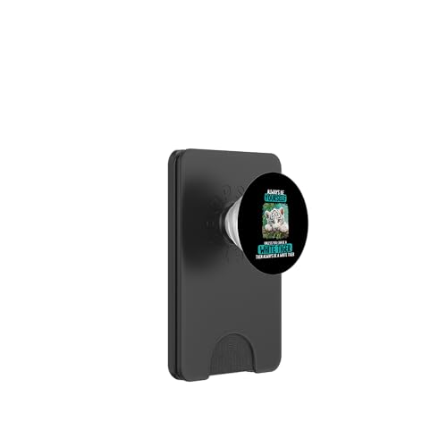 White Tiger Weiße Tiger Weißer Tiger PopSockets PopWallet für MagSafe White Tiger Weiße Tiger Weißer Tiger PopSockets PopWallet für MagSafe von Weiße Tiger Weißer Tiger Geschenk Shop