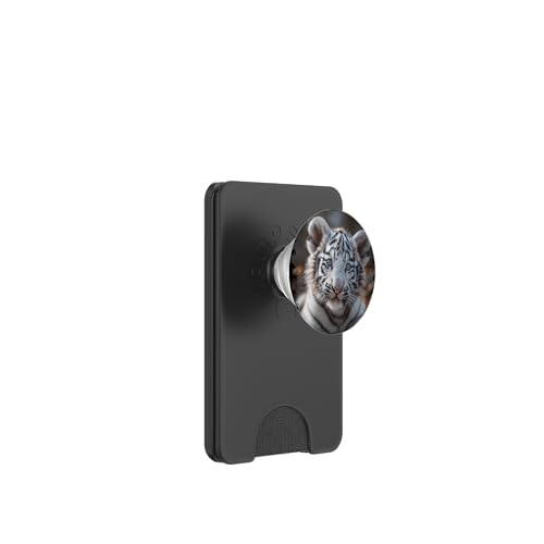 White Tiger Weiße Tiger Weißer Tiger PopSockets PopWallet für MagSafe White Tiger Weiße Tiger Weißer Tiger PopSockets PopWallet für MagSafe von Weiße Tiger Weißer Tiger Geschenk Shop