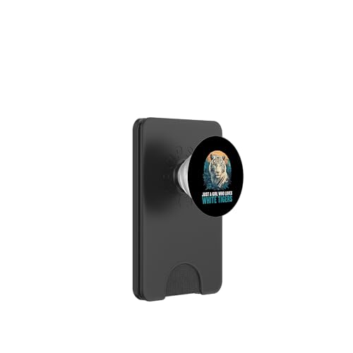 White Tiger Weiße Tiger Weißer Tiger PopSockets PopWallet für MagSafe White Tiger Weiße Tiger Weißer Tiger PopSockets PopWallet für MagSafe von Weiße Tiger Weißer Tiger Geschenk Shop