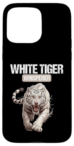 White Tiger Whisperer Weiße Tiger Weißer Tiger Hülle für iPhone 15 Pro Max White Tiger Whisperer Weiße Tiger Weißer Tiger Hülle für iPhone 15 Pro Max von Weiße Tiger Weißer Tiger Geschenk Shop