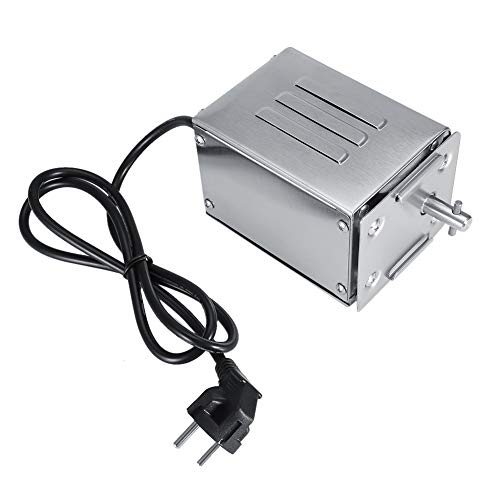 Edelstahl Grillmotor für Grillspieß Drehspieß BBQ Rotisserie Motor Spanferkelgrill Motor Grill Zubehör 50-70KGF für Familienessen/Grillen im Freien/Hotelküchen, Langlebig(220V) von Weiyiroty