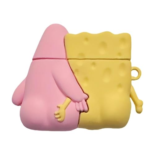 Kompatibel mit AirPods 4 Hülle 2024, lustige, niedliche Cartoon-Charaktere, 3D-Anime-Element, Kawaii, modische Airpod-Hülle 4. Generation mit Schlüsselanhänger, für Männer, Frauen, Jungen, Mädchen Kompatibel mit AirPods 4 Hülle 2024, lustige, niedliche Cartoon-Charaktere, 3D-Anime-Element, Kawaii, modische Airpod-Hülle 4. Generation mit Schlüsselanhänger, für Männer, Frauen, Jungen, Mädchen von Weklop