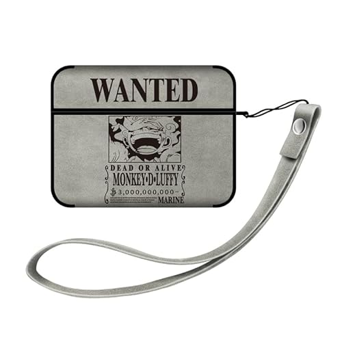 Kompatibel mit AirPods 4 Hülle 2024, niedliche Cartoon-Charaktere, 3D-Anime-Element, Wanted Poster, Kawaii, Mode, Airpod-Hülle, 4. Generation, mit Schlüsselanhänger, für Männer, Frauen, Jungen Kompatibel mit AirPods 4 Hülle 2024, niedliche Cartoon-Charaktere, 3D-Anime-Element, Wanted Poster, Kawaii, Mode, Airpod-Hülle, 4. Generation, mit Schlüsselanhänger, für Männer, Frauen, Jungen von Weklop