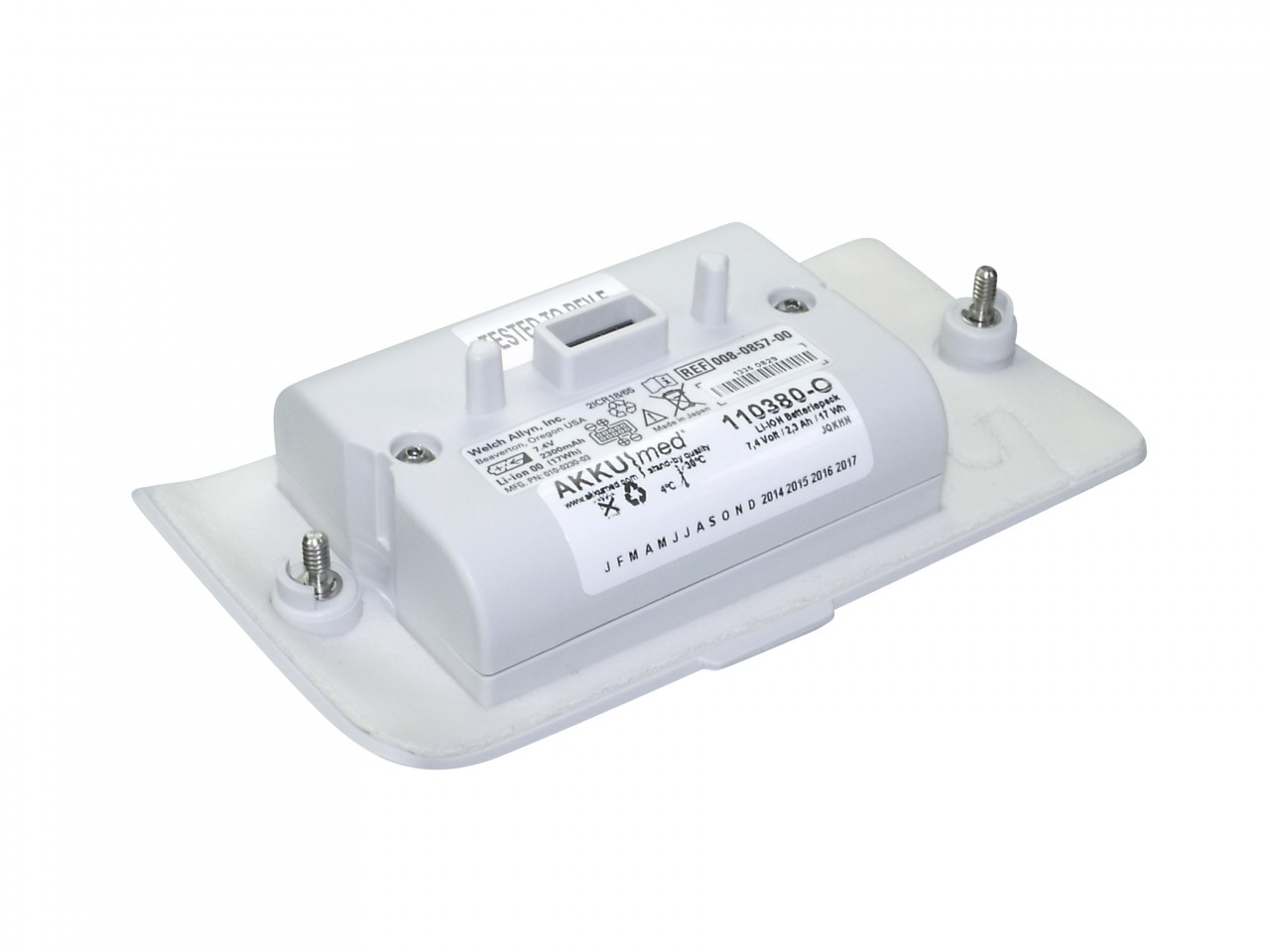 Original Li Ion Akku Welch Allyn Micropaq - Typ 008-0857-00 Original Li Ion Akku Welch Allyn Micropaq - Typ 008-0857-00 von Welch Allyn