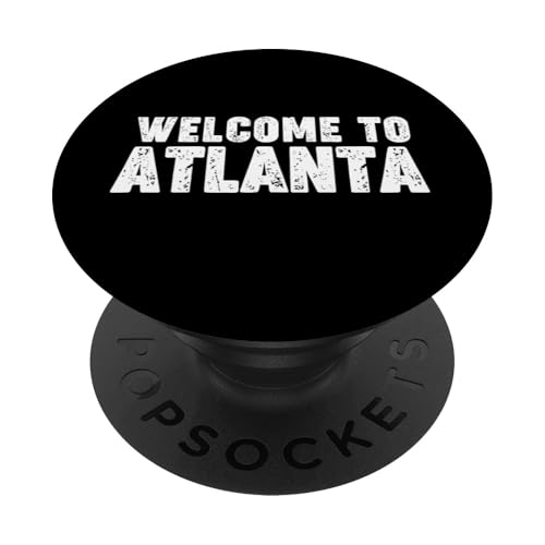 Welcome to Atlanta PopSockets Klebender PopGrip Welcome to Atlanta PopSockets Klebender PopGrip von Welcome to My City Tees
