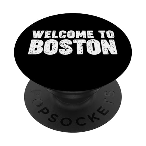 Welcome to Boston PopSockets Klebender PopGrip Welcome to Boston PopSockets Klebender PopGrip von Welcome to My City Tees