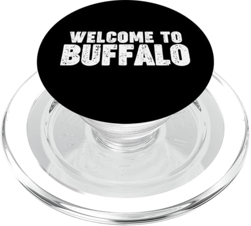 Welcome to Buffalo PopSockets PopGrip für MagSafe Welcome to Buffalo PopSockets PopGrip für MagSafe von Welcome to My City Tees