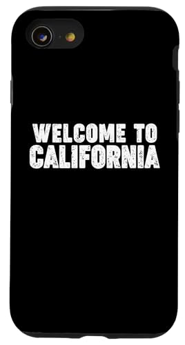 Welcome to California Hülle für iPhone SE (2020) / 7 / 8 von Welcome to My City Tees