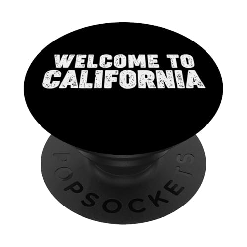 Welcome to California PopSockets Klebender PopGrip Welcome to California PopSockets Klebender PopGrip von Welcome to My City Tees