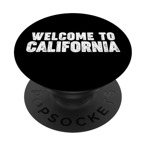 Welcome to California PopSockets Klebender PopGrip Welcome to California PopSockets Klebender PopGrip von Welcome to My City Tees