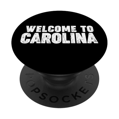 Welcome to Carolina PopSockets Klebender PopGrip Welcome to Carolina PopSockets Klebender PopGrip von Welcome to My City Tees