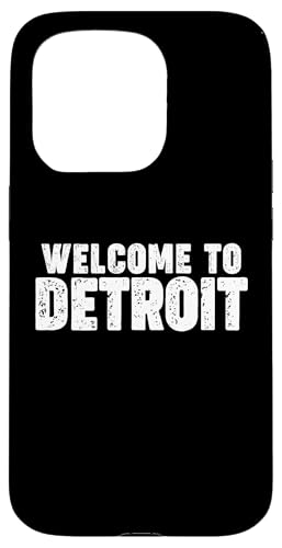 Welcome to Detroit Hülle für iPhone 15 Pro Welcome to Detroit Hülle für iPhone 15 Pro von Welcome to My City Tees