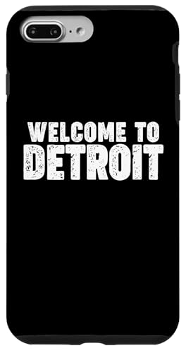 Welcome to Detroit Hülle für iPhone 7 Plus/8 Plus Welcome to Detroit Hülle für iPhone 7 Plus/8 Plus von Welcome to My City Tees