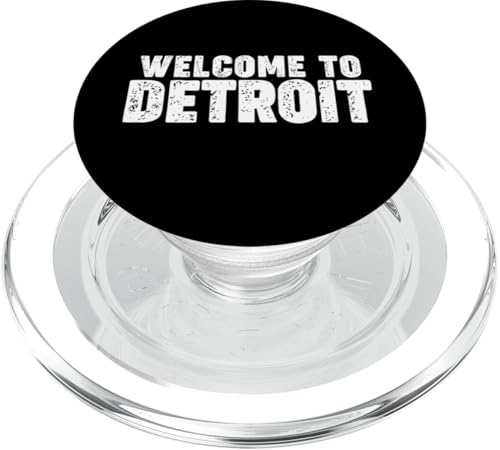 Welcome to Detroit PopSockets PopGrip für MagSafe Welcome to Detroit PopSockets PopGrip für MagSafe von Welcome to My City Tees